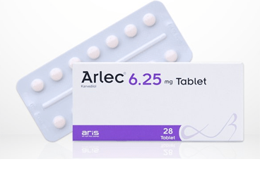 ARLEC 6,25 MG 28 TABLET